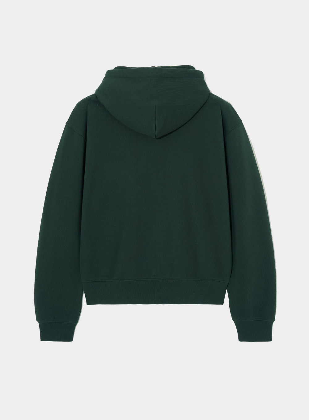 Teo Cotton All Day Hood Zip-Up - Classic Green