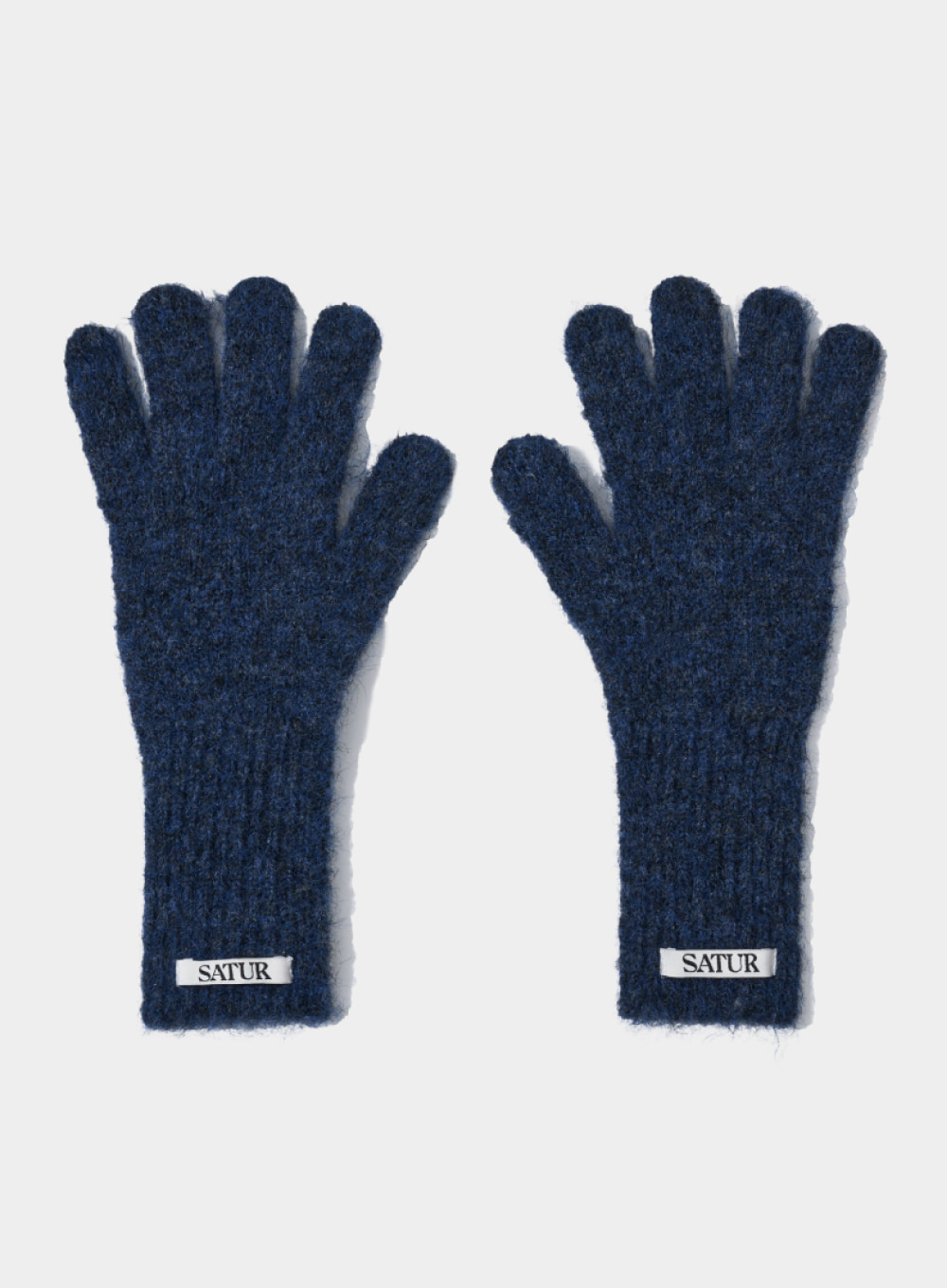 Recycled Finger Touchable Gloves - Navy Blue