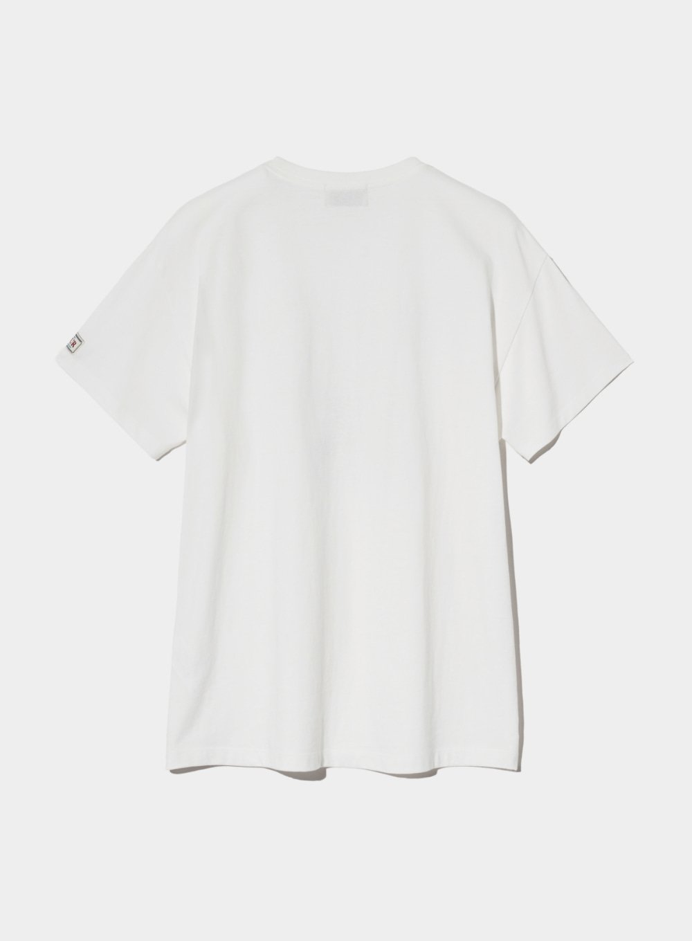 (W) Satur All Day T-Shirt - White Blue